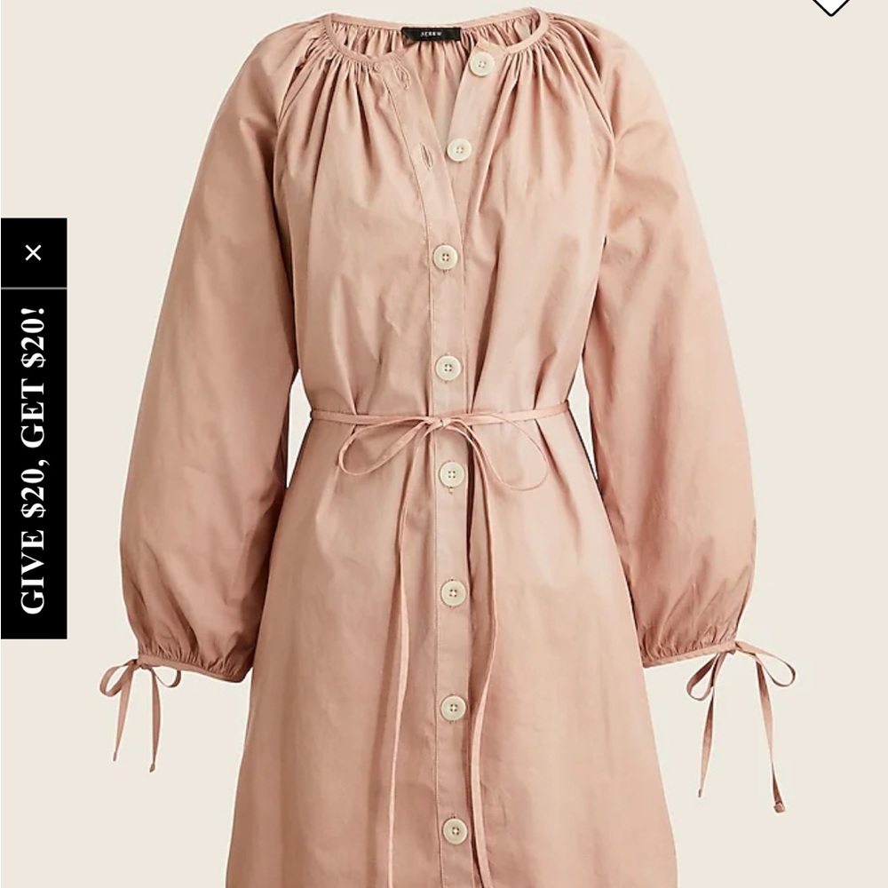 Jcrew Button Up Dress
